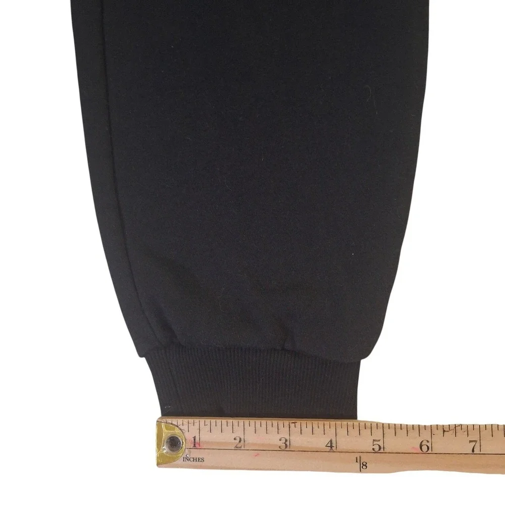 True Religion Mens Core Jogger Black Fleece Sweatpants Horseshoe Logo Size M‎